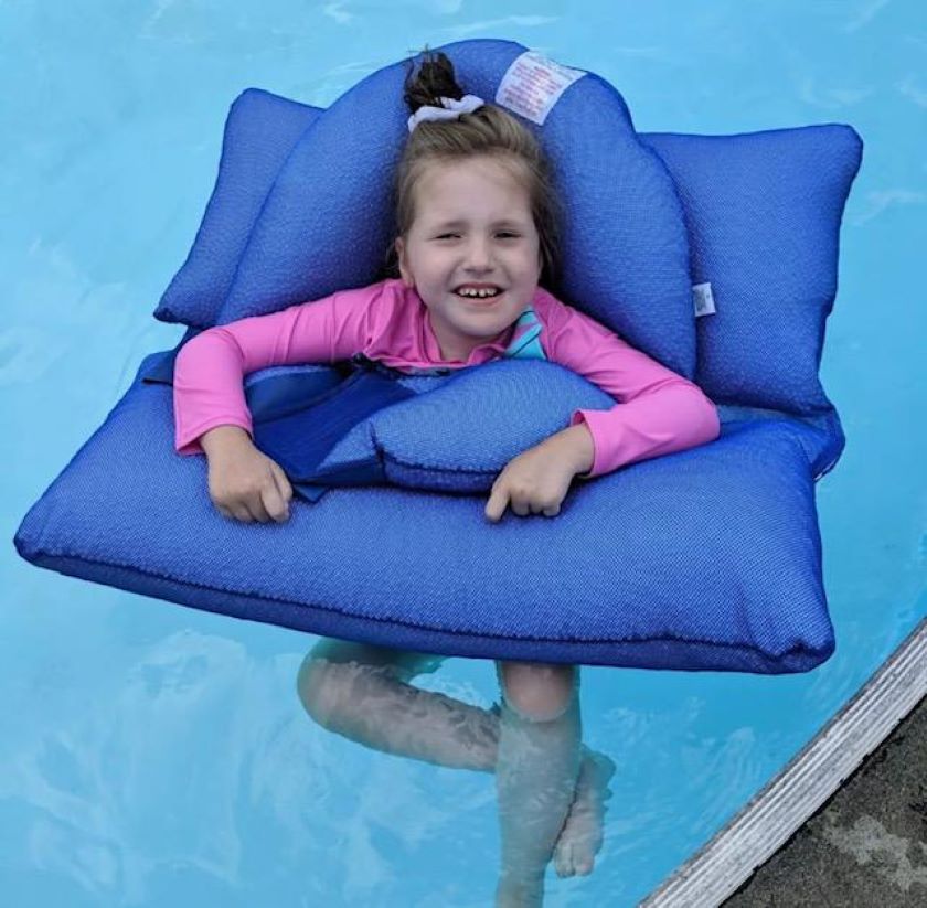 Special needs sales pool float